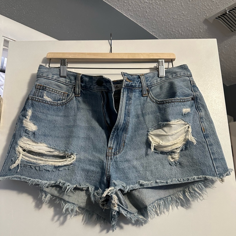 Distressed/Ripped Jean shorts